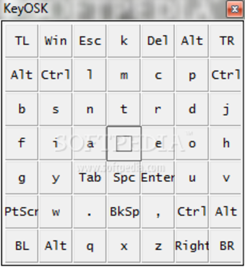 KeyOSK screenshot