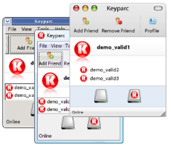 Keyparc screenshot