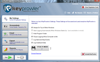 KeyProwler screenshot