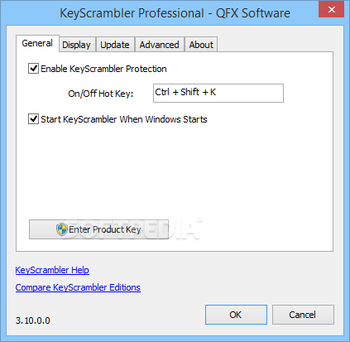 KeyScrambler Professional screenshot 2