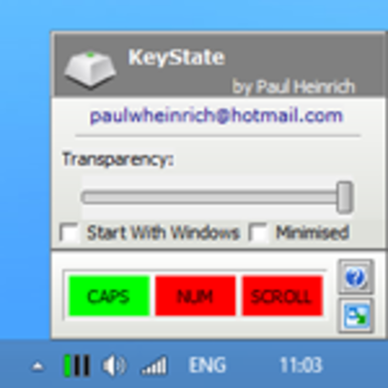 KeyState screenshot
