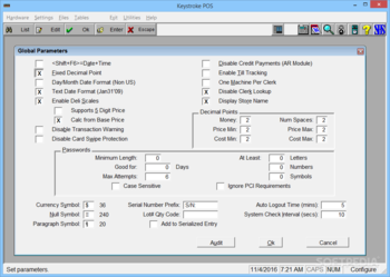 Keystroke POS screenshot 11