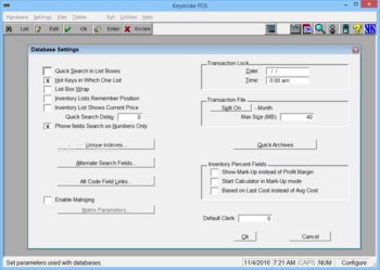 Keystroke POS screenshot 12