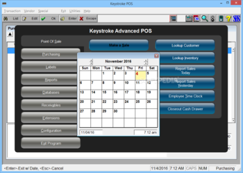 Keystroke POS screenshot 8