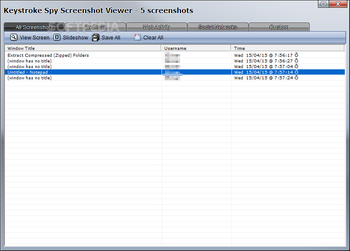 Keystroke Spy screenshot 4