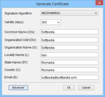 Keytool Advanced GUI screenshot 2