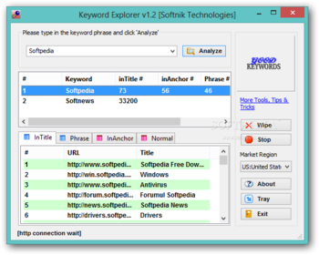 Keyword Explorer screenshot