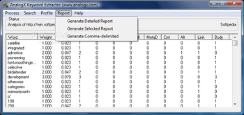 Keyword Extractor screenshot 3