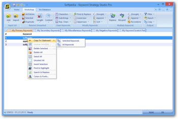 Keyword Strategy Studio Pro screenshot 2