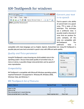 KH-TextSpeech Express screenshot