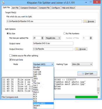 Khayalan File Splitter and Joiner screenshot 2