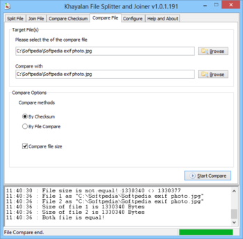 Khayalan File Splitter and Joiner screenshot 5