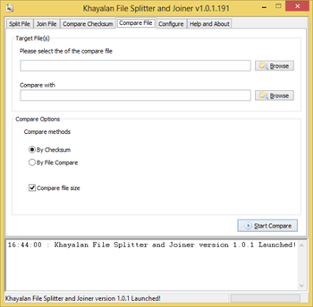 Khayalan File Splitter and Joiner screenshot 4