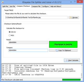 Khayalan File Splitter and Joiner Portable screenshot 4