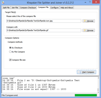 Khayalan File Splitter and Joiner Portable screenshot 5