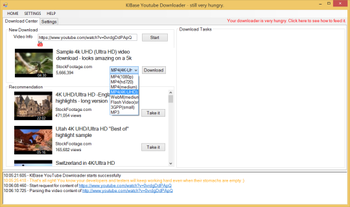 KIBase YouTube Downloader screenshot