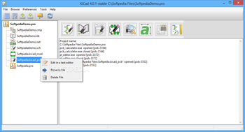 KiCad screenshot