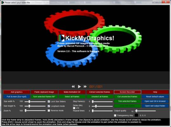 KickMyGraphics screenshot