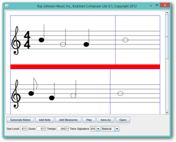 KickStart Composer Lite screenshot