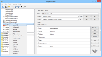 Kid3 screenshot 2