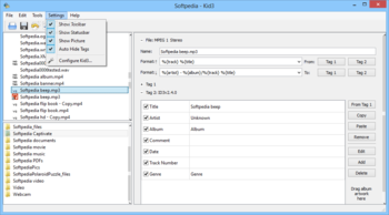 Kid3 screenshot 5