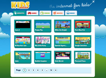 Kids Online Browser screenshot