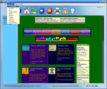 Kids Playground Web Browser screenshot 2