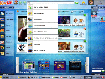 KidZui - The Internet for Kids screenshot