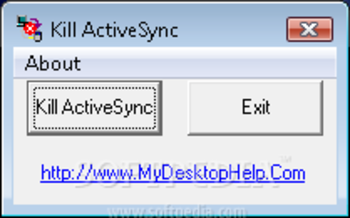 Kill ActiveSync screenshot