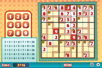 Killer Sudoku screenshot