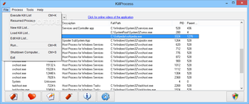 KillProcess screenshot 2