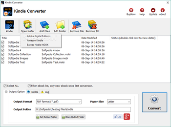 Kindle Converter screenshot 2
