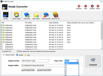 Kindle Converter screenshot 3