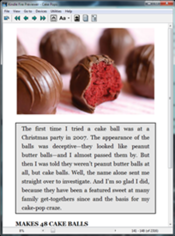 Kindle Previewer screenshot