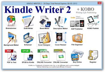 Kindle Writer screenshot