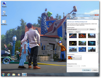 Kinect: Disneyland Adventures Theme screenshot