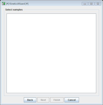 KineticsWizard screenshot