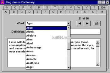 King James Dictionary screenshot 3