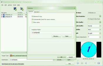 KingConvert Audio Converter screenshot 2