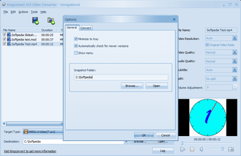 KingConvert AVI Video Converter screenshot 3