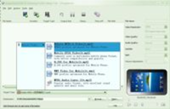 KingConvert DVD To Samsung Galaxy Tab screenshot