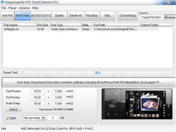 KingConvert For HTC Touch Diamond screenshot