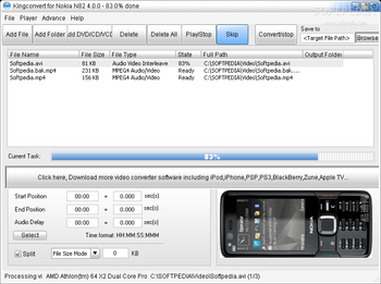 KingConvert For Nokia N82 screenshot 2
