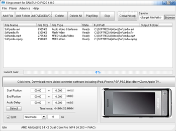 KingConvert For SamSung P520 screenshot