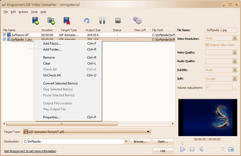 KingConvert GIF Video Converter screenshot 2