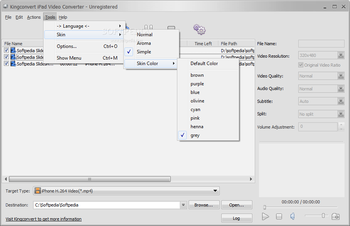 KingConvert iPad Video Converter screenshot 3
