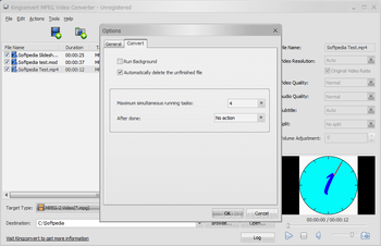 KingConvert MPEG Video Converter screenshot 4