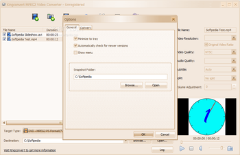 KingConvert MPEG2 Video Converter screenshot 3