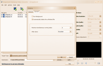 KingConvert Samsung Video Converter screenshot 3