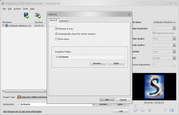 KingConvert VCD Creator screenshot 3